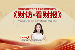 凯发k8国际董秘兼副总经理张宏伟做客央视《财访·看财报》
